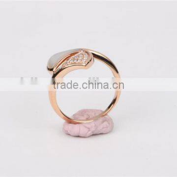 Italy Famous Jewellry 14K Gold Diamonds Ring Fashion Jewelry photo-4