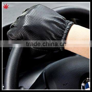 men fashion thin leather driving glove