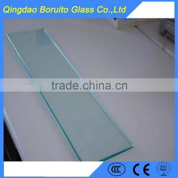 3-12mm irregular bathroom corner shelf glass