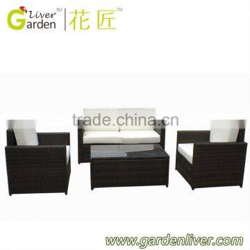 4 piece patio rattan Sofa Set wicker chair and table                        
                                                Quality Choice