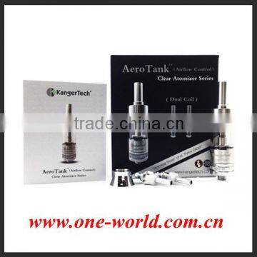 Popular Stainless Stell and Pyrex Glass duail coil air flow replacement aerotank 510 base