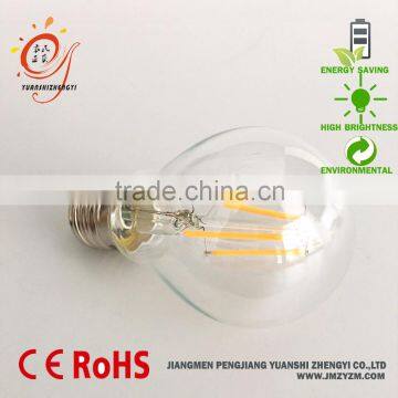 A60 T45 C35 led filament bulb edison light bulb glass cover