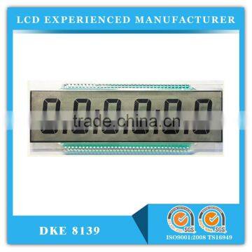 70 PINS White/black 137.16x46.38 LCD for fuel dispenser.