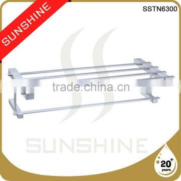 SSTN6200 Bathroom and Toilet Double Aluminum Towel Rail Brackets Quality Choice photo-5