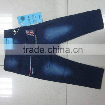 Kids Cheap Garment Stocklot in China Jeans photo-2