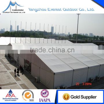 outdoor industrial warehouse storage marquee hard top roof tent