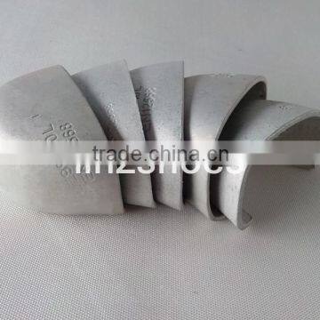 Aluminum protective toe caps for safety shoes
