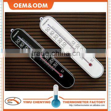 Household indoor plastic thermometer color optional with red liquid kerosene filled cheap price accurate read temperature