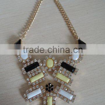 New Design Multicolor Beaded Necklace With High Quality for Ladies Sweater - N1412007 photo-2