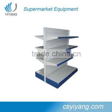 supermarket metal display shelf