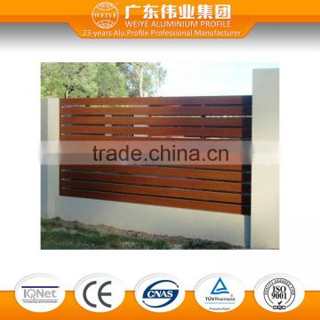 Australia standard Aluminum Alloy Material aluminum frame window fencing louver shutter wall fencing door fencing