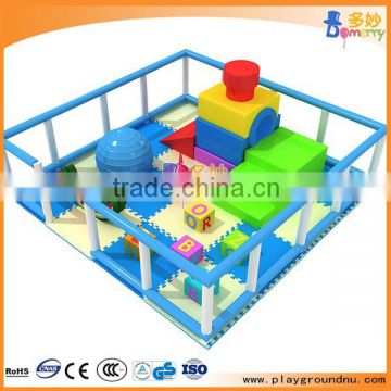 Entertaining funny small soft indoor playground small play gym equipment for kids