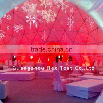 Geometric dome big steel event dome tent marquee tent pagoda event fabric tent winter tent with factory price
