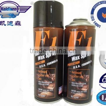 private label dashboard polish wax silicone spray