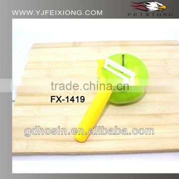 FX-1419 High quality! color handle ceramic blade peeler