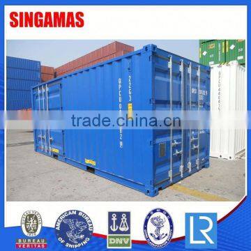 One 20ft Side 20ft Open Side Container Booth