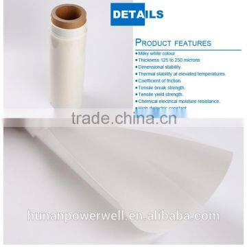 Polyester pet film rolls for electric insulation, polyester film roll