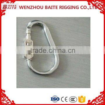 Manufacturer wholesale high quality Aluminum password Snap Hook ,rigging Industrial with password carabiner SpringHook                        
                                                Quality Choice