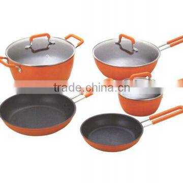 8PCS Forged Aluminum Cookware Set C1135