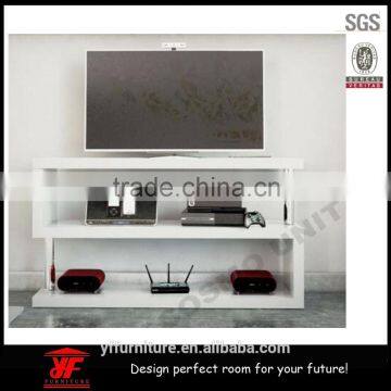 High gloss Living room modern lcd wooden tv stand pictures                        
                                                                                Supplier's Choice