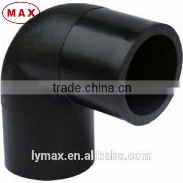 PE100 HDPE material 90 degree hdpe bend DN250mm