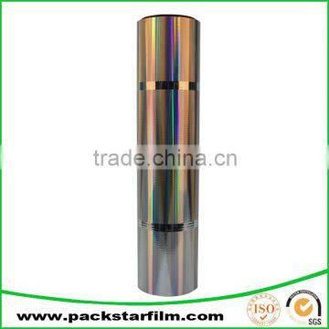 self-adhesive holographic lamination colored pvc film