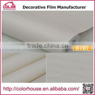 Wholesale self adhesive pvc wooden grain film pvc decorative film for furniture