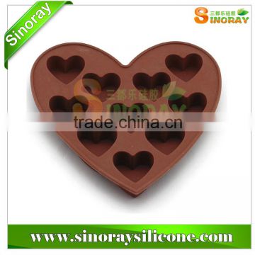 Heart Shaped Silicone Chocolate Mould