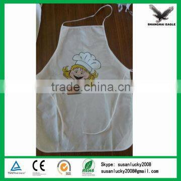 Wholesale cheap advertising 100% cotton apron (directly from factory)