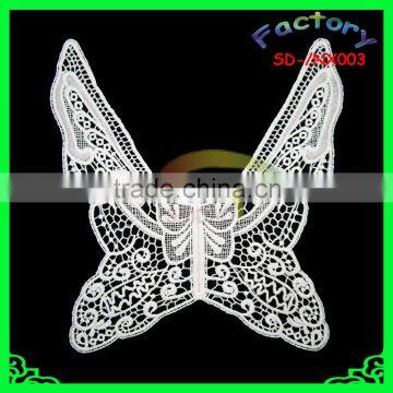 Wholesale latest women collar designs milk silk butterfly desig african lace collar