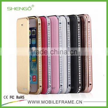 Shengo Unique PU Leather Dot View Phone Case for IPhone 5