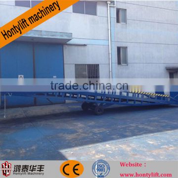 15ton high loading capacity ramp forklift ramp mobile loading yard ramp for sale