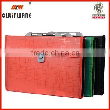 Hot selling expanding file folder with handle