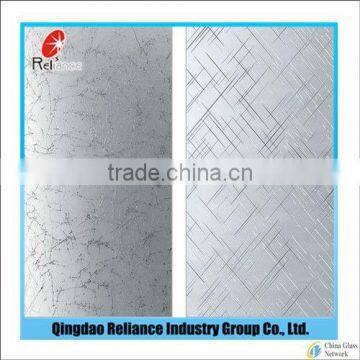 4-6mm Decorative Building Acid Etched Glass photo-3