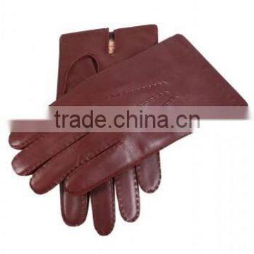 Men's Cashmere Lined Sheepskin Leather Gloves AP-8003