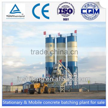 CE certified HZS25 (25m3/h) mini concrete mixing plant concrete batching plant (hot sale in concrete mixing plant market)