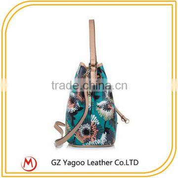 Ladies Shoulder Bag Popular Occident Women PVC Bucket Bag With Chain Supplier's Choice