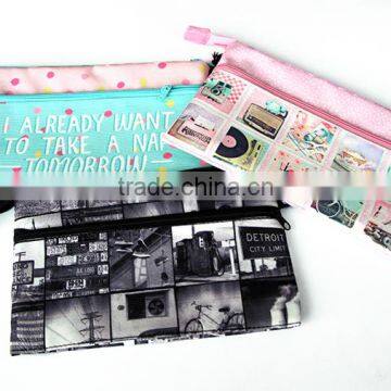 Diy Dye or Customized Printing and Material Blank Pencil Case Pen Pouch photo-2
