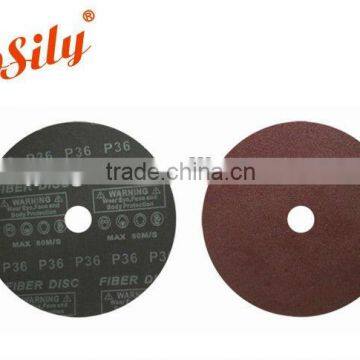 5inch, 7inch aluminium oxide fiber disc, polishing for metal,wood