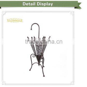 Newest Indoor home deco furinture metal umbrella stand holder