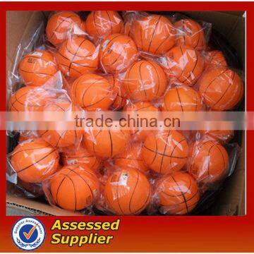 Pu basket ball with key chain