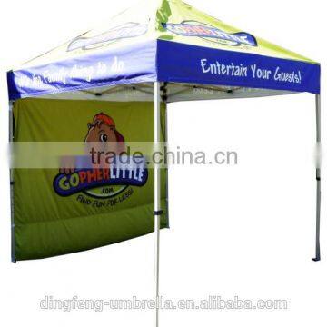 3x4.5m quick eazy up gazebo tent with roll up door