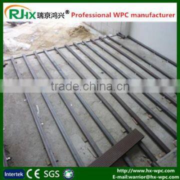 Wood Grain Wpc Deck Flooring for Extruded Plastic Composite Decking photo-6
