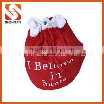 SJ-6934 Popular Letter print chrismtas gifts bags big sant sacks