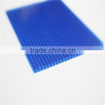 10mm blue polycarbonate hollow sheet; 6mm polycrbonate hollow sheet