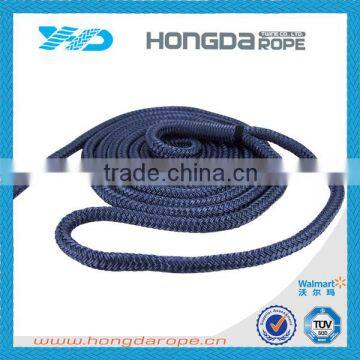 double braid polyester rope dock line