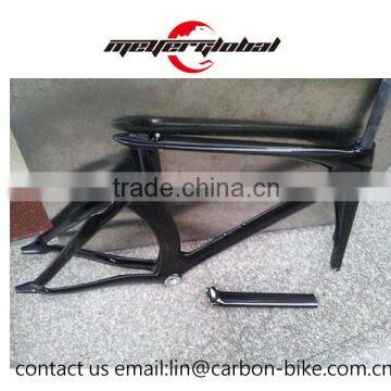 Big Brand no Logo Printing and Decal Customization T1000 Toray Meyerglobal Carbon Fiber Road Bike Frame 52cm 55cm 58cm