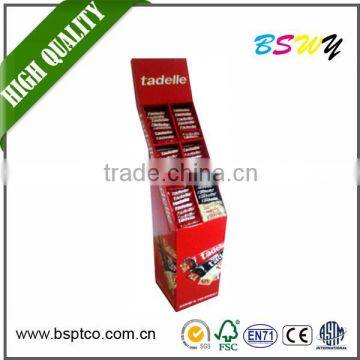 ISO certification china factory custom fast delivery advertise chocolate bar display stand