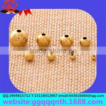 Solid Hollow Perforation Drilled Flash Sand Grind Arenaceous Beads Round Ball photo-5