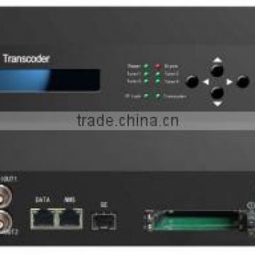 Video/Audio Transcoders, MPEG-2 to H.264, H.264 to MPEG2, ASI&IP IN/Out